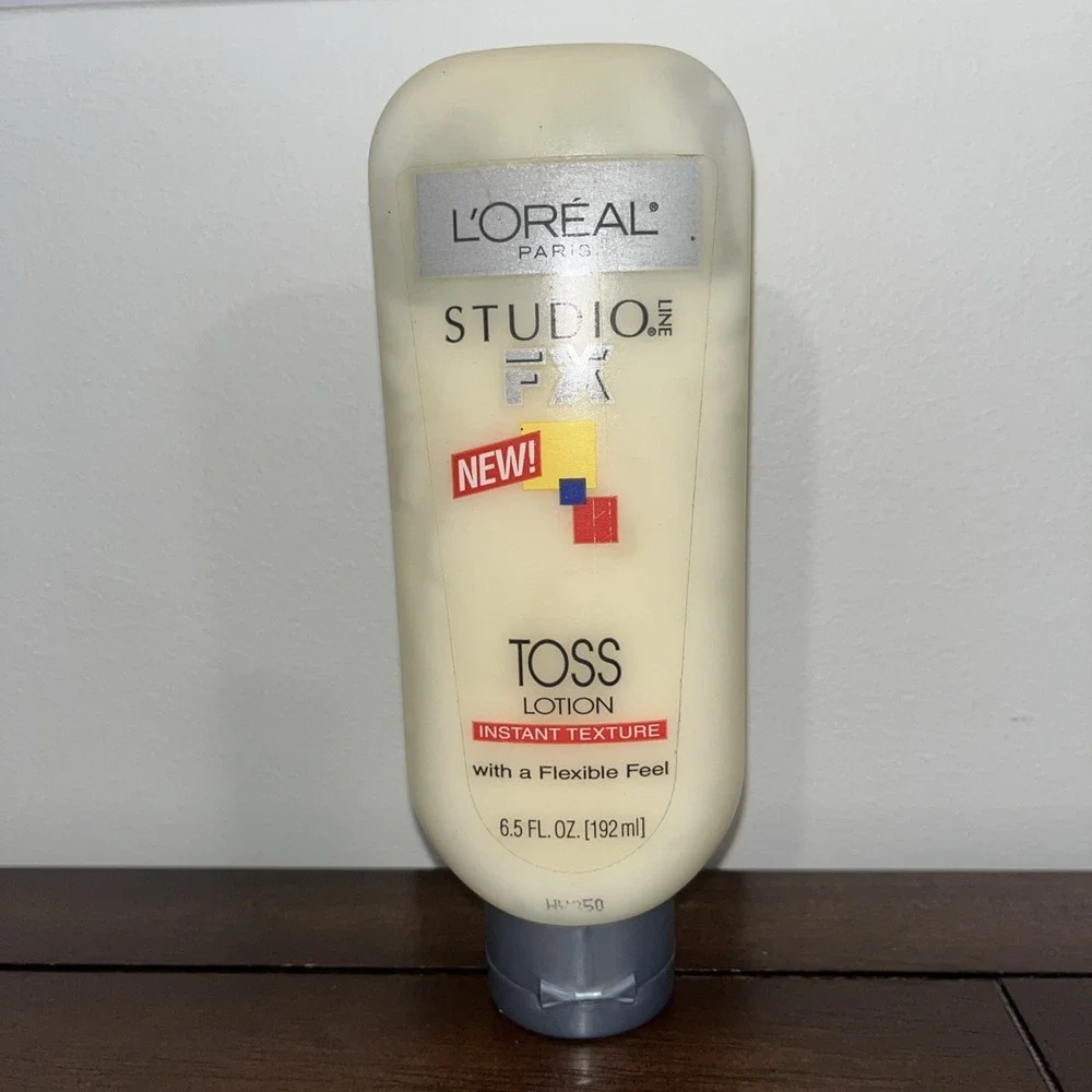 L'Oreal Paris Studio‎ Line FX TOSS LOTION Instant Texture 6.5 oz/192mL New RARE